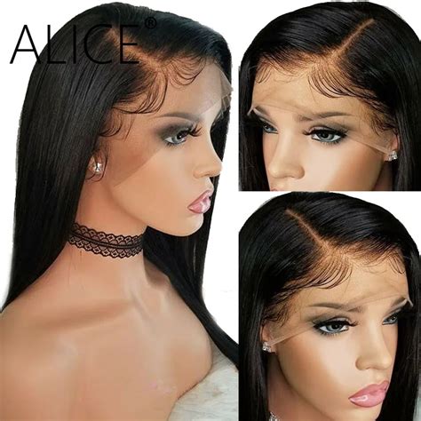 pre plucked human hair lace front wigs|pre plucked cut glueless wigs.